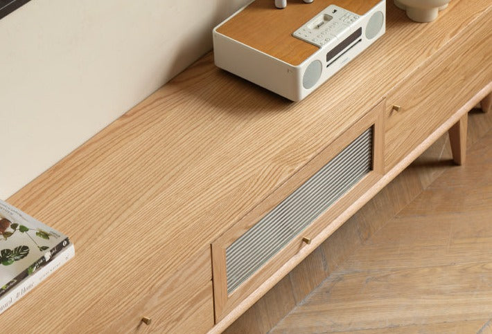 THEBOX基本サイズ　ウォルナット×ライトオーク ZX162 Blonde Oak (old Z851S) Interior Film - Rich Wood