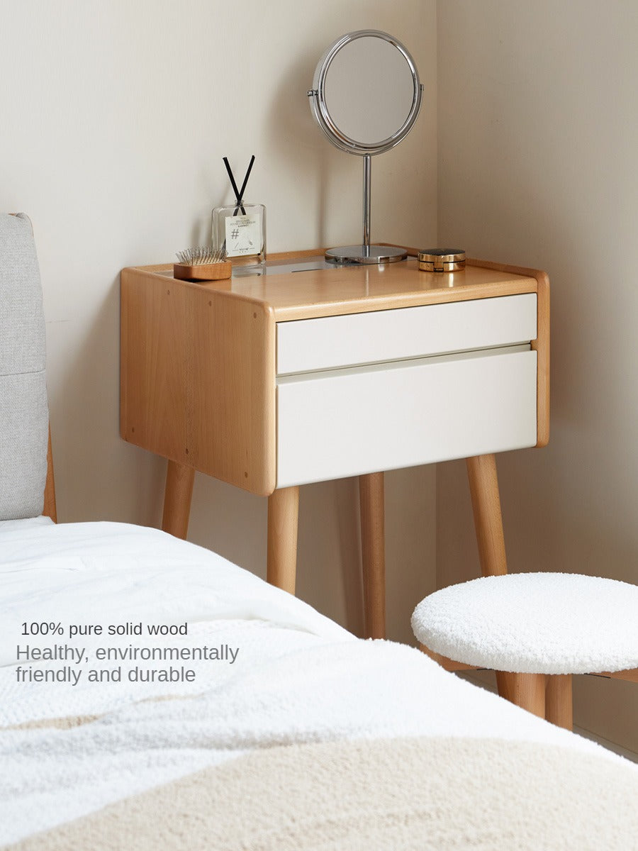 Bedroom Wood Stool Bedside Table Furnishiaa Sheesham Wood Bedside